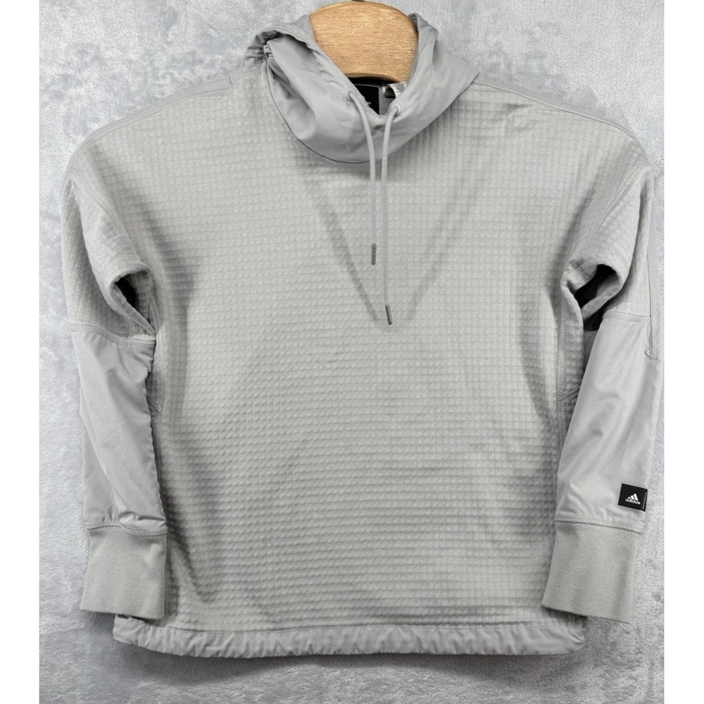 Adidas x Reigning‎ Champ Hoodie Sweatshirt Gray Pullover Women's Size M